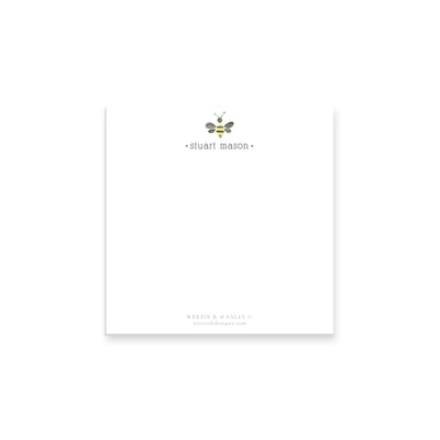 Watercolor Bumble Bee Notepad