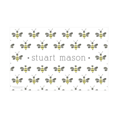 Watercolor Bumble Bee Placemat