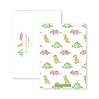 Watercolor Dinosaur Birthday