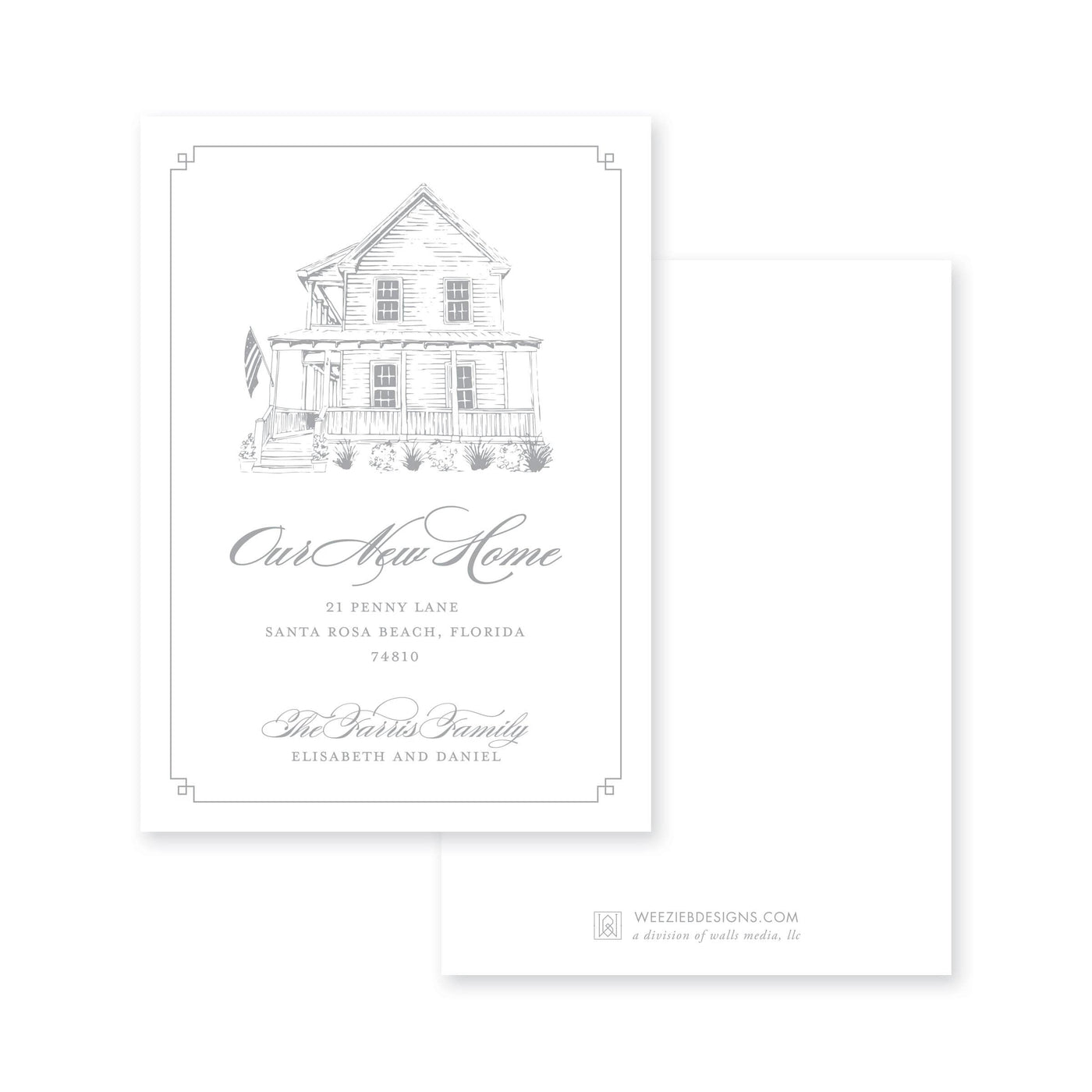 Weezie B. Designs | We've Moved | Sketched New Home