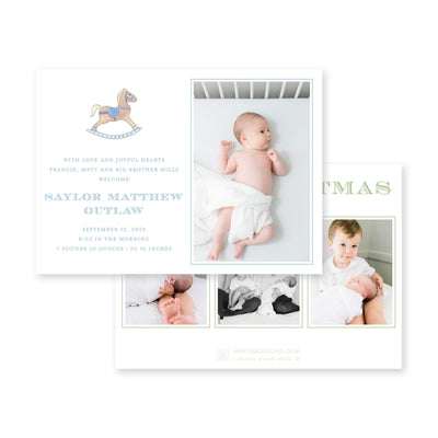 Rocking Horse Christmas Announcement