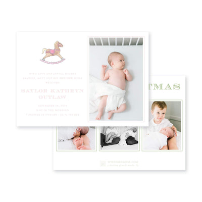 Rocking Horse Christmas Announcement