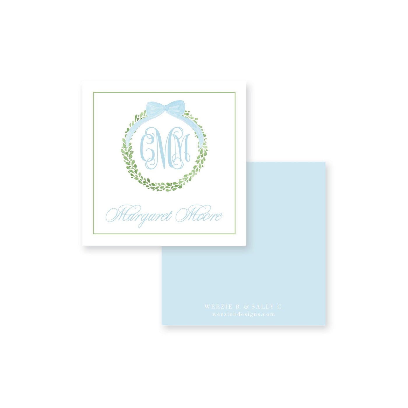 Boxwood Wreath Stickers