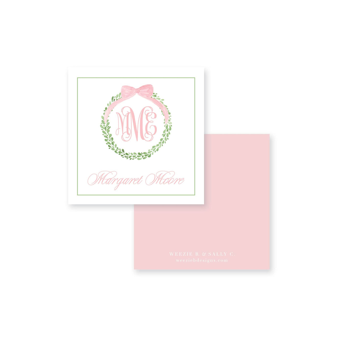 Boxwood Wreath Stickers