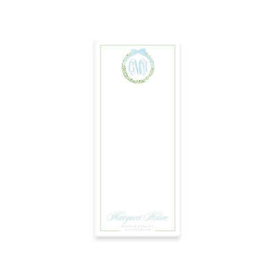 Boxwood Wreath Notepad