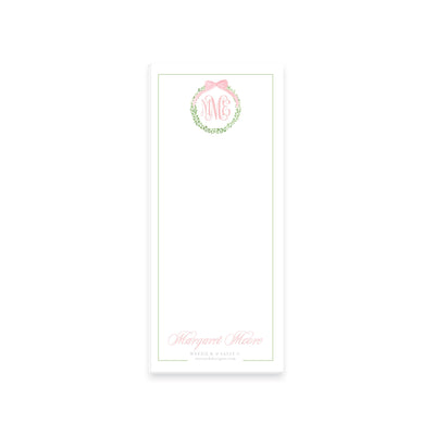 Boxwood Wreath Notepad