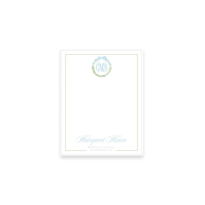 Boxwood Wreath Notepad