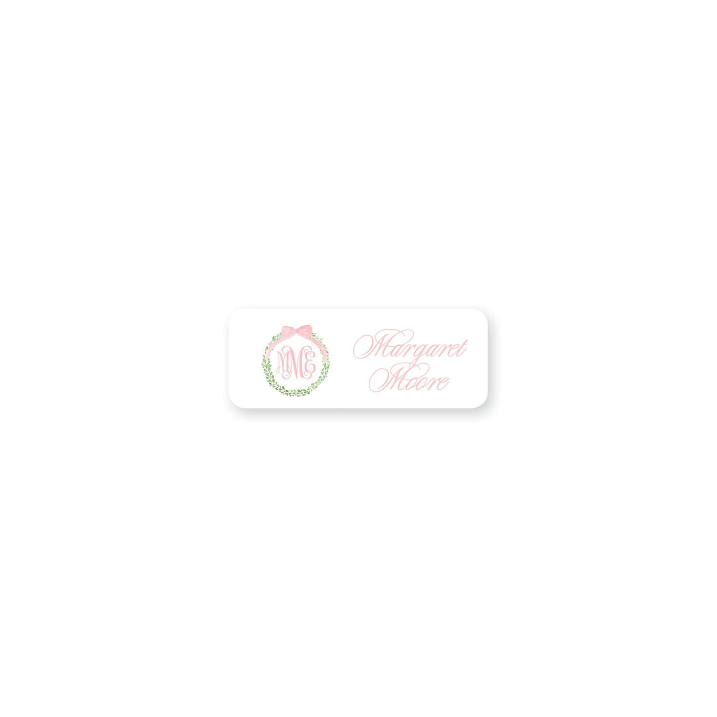 Boxwood Wreath Permanent Stickers