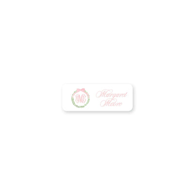 Boxwood Wreath Permanent Stickers
