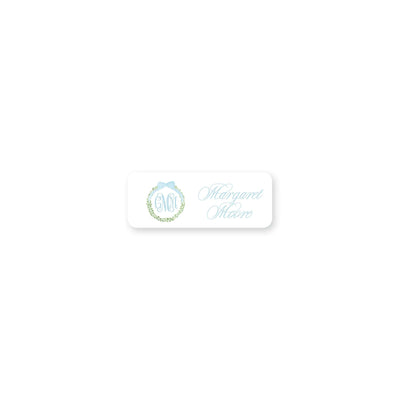 Boxwood Wreath Permanent Stickers