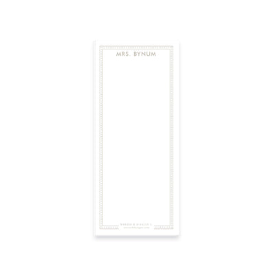 Dot Line Notepad