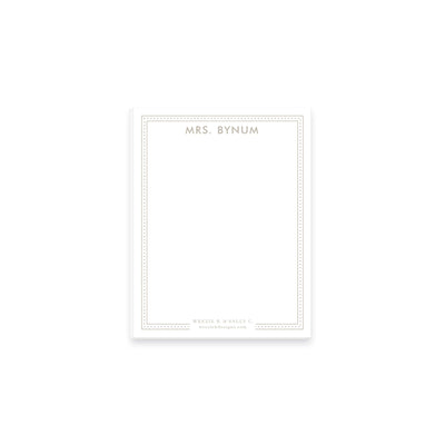 Dot Line Notepad