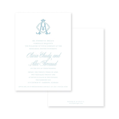 A Cordial Invitation Rehearsal