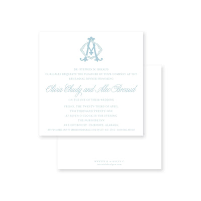A Cordial Invitation Rehearsal