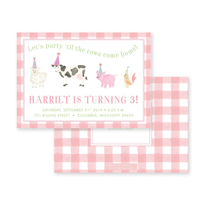 Let's Party Farm Animal Birthday