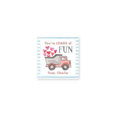 Loads of Fun Dumptruck Valentines