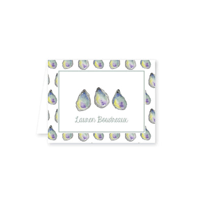 Oyster Roast Folded Note Card