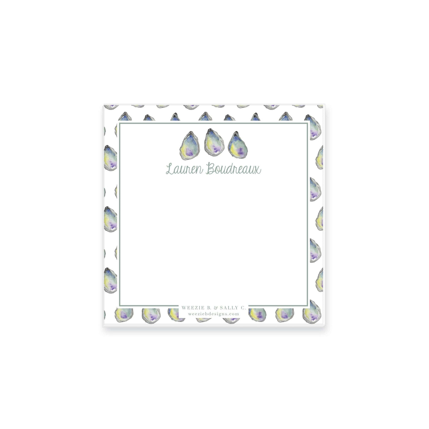 Oyster Roast Notepad