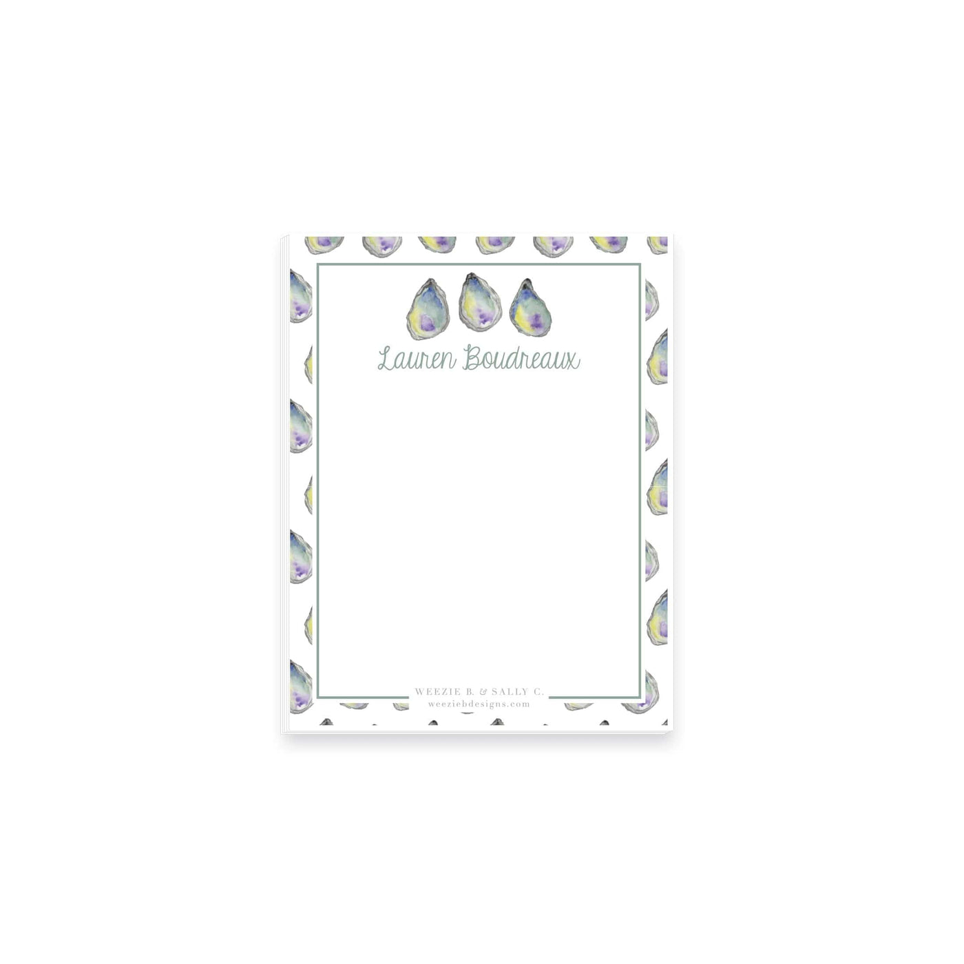 Oyster Roast Notepad