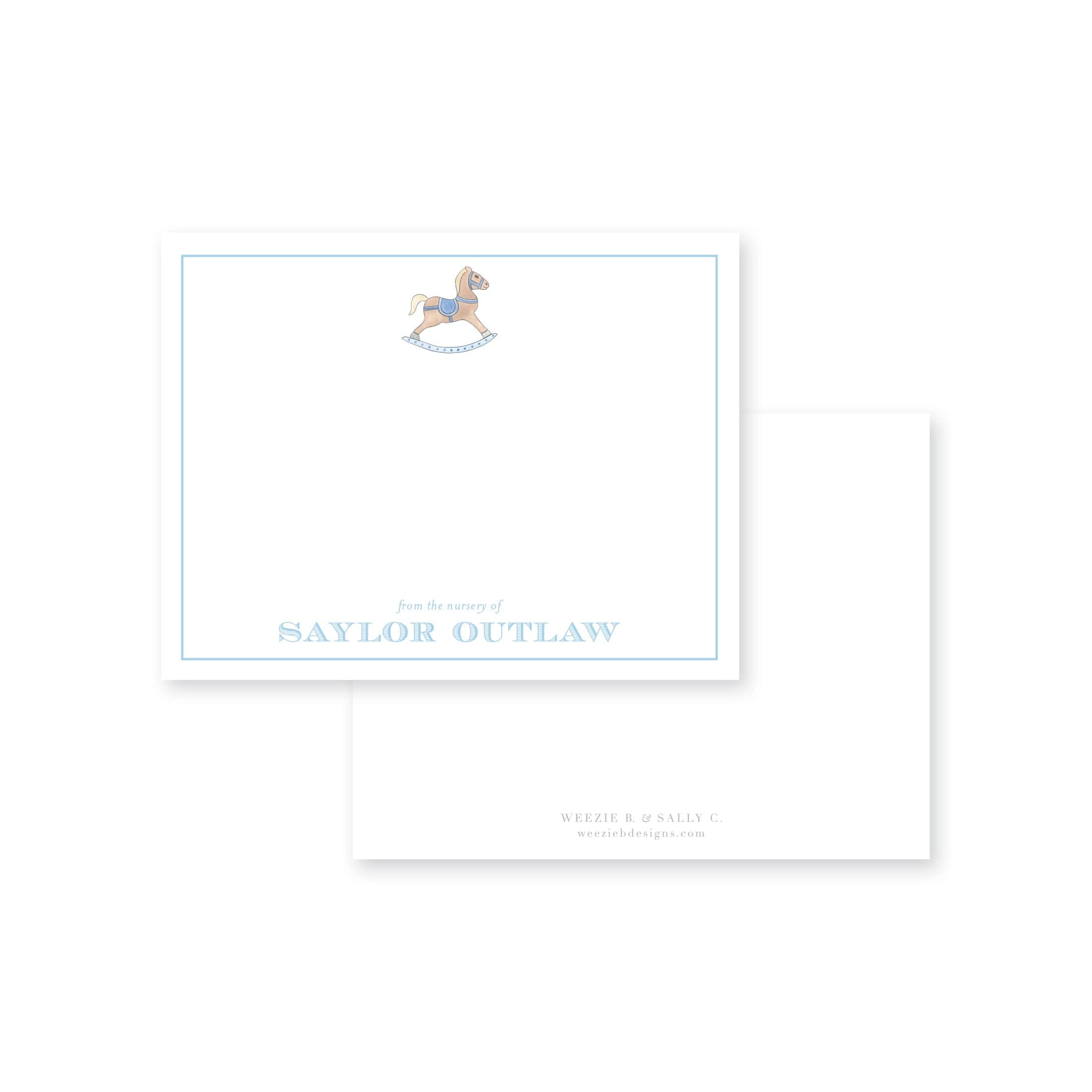 Prim Pram Flat Note Cards – Miss Magee