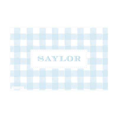 Watercolor Rocking Horse Placemat