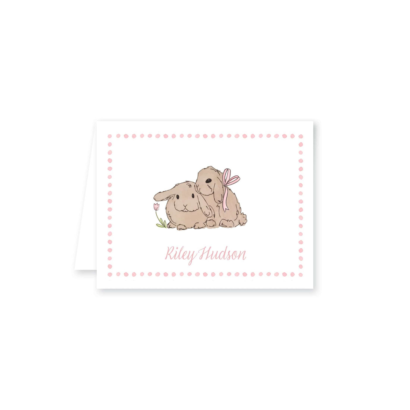 Some Bunny Folded Note Card
