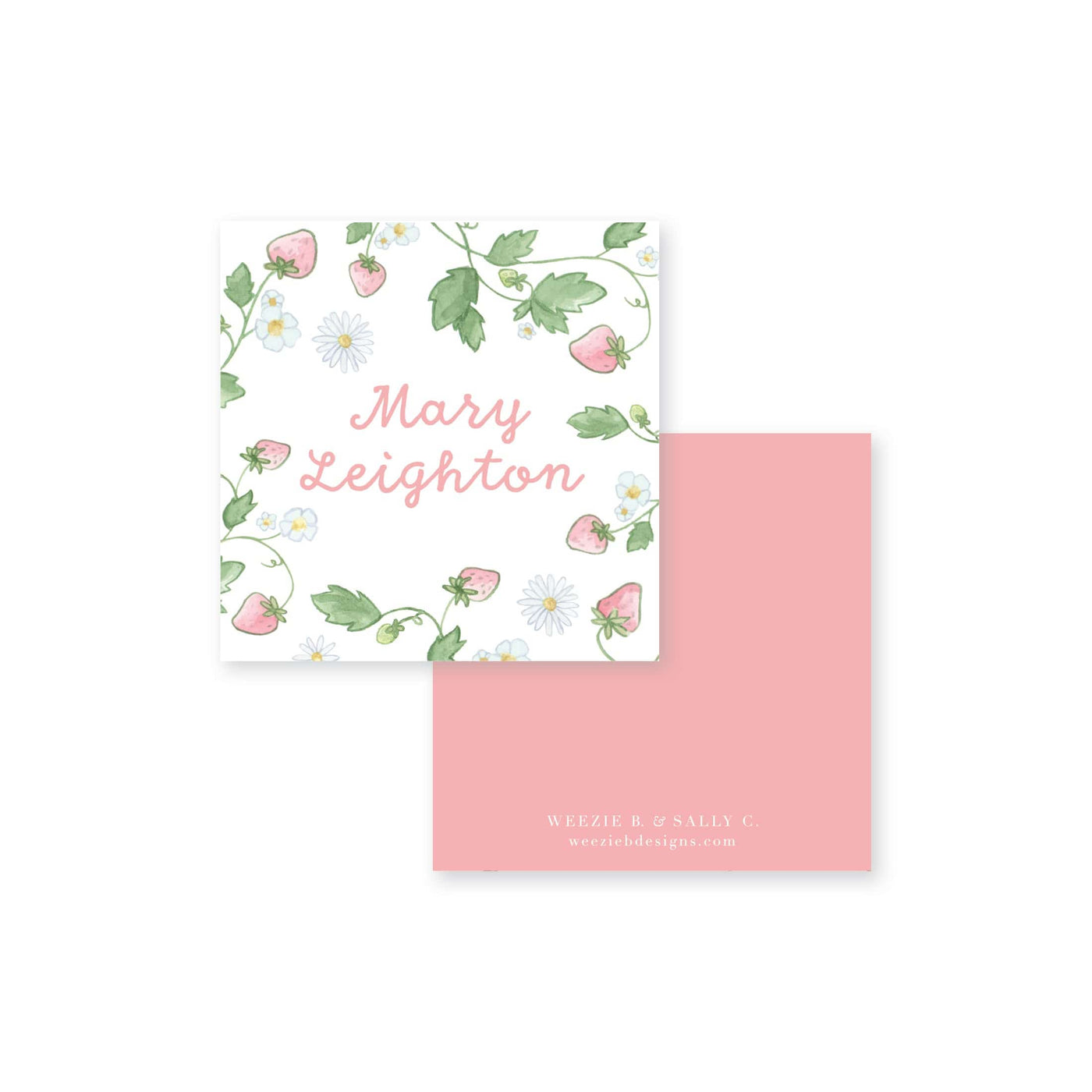 Strawberry Blooms Stickers