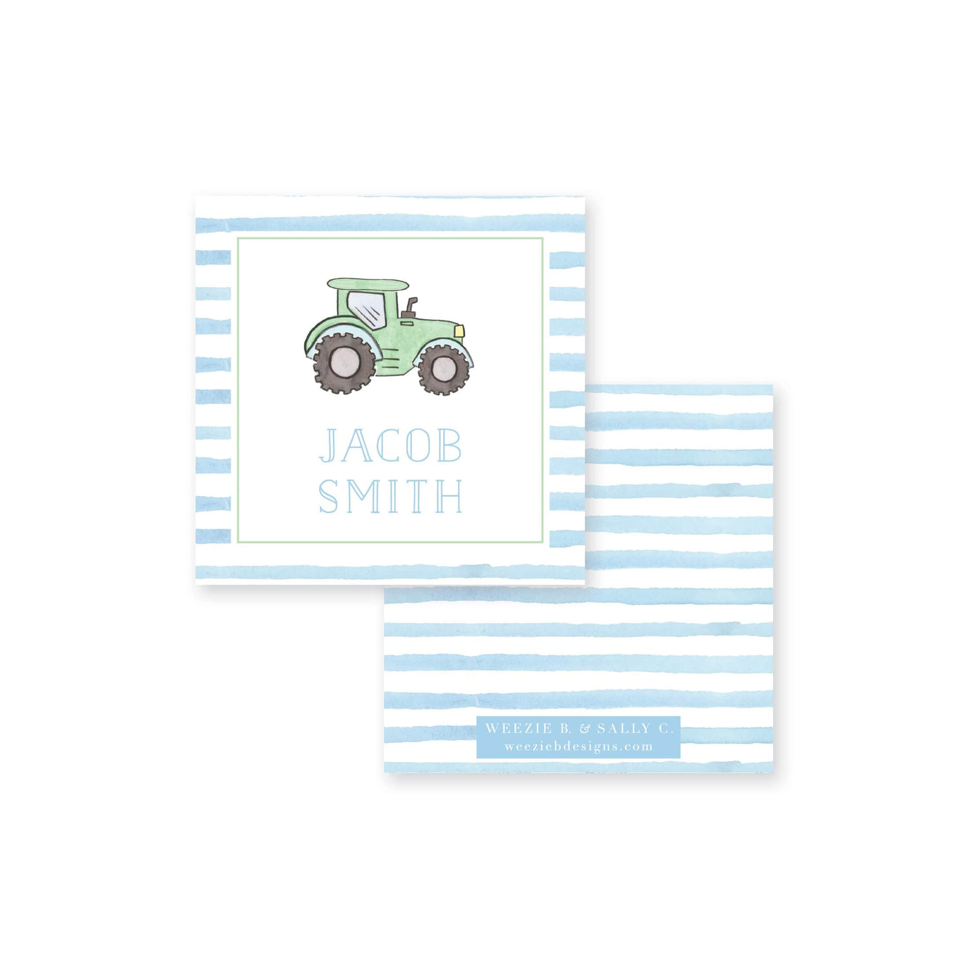 Construction Truck Watercolor Sticker