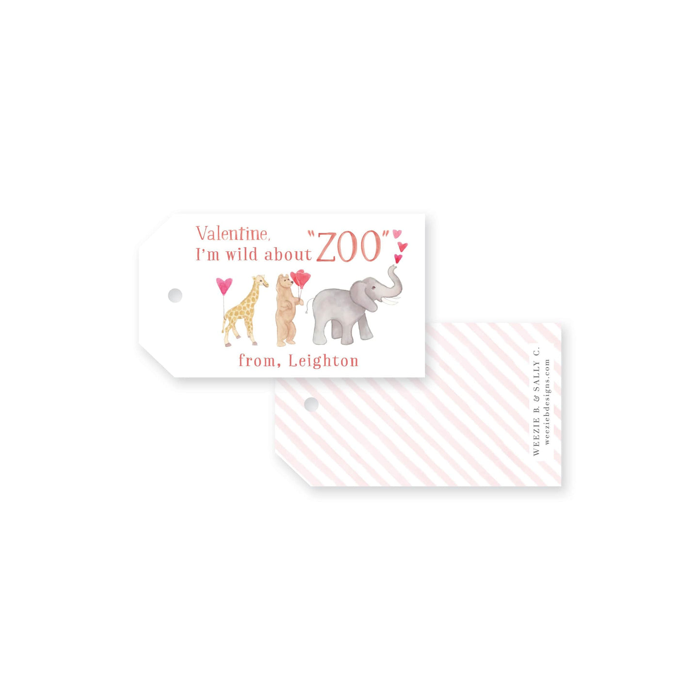 Wild About Zoo Valentine